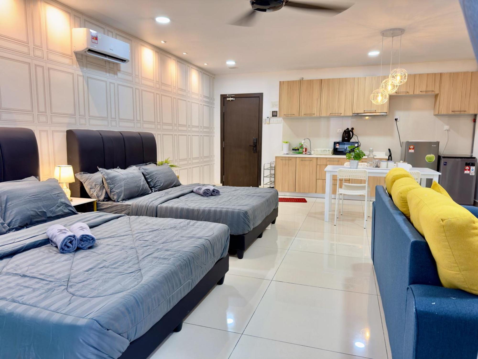 Ksl Mall 4-6pax Netflix-smarttv 65inch Pangsapuri Johor Bahru